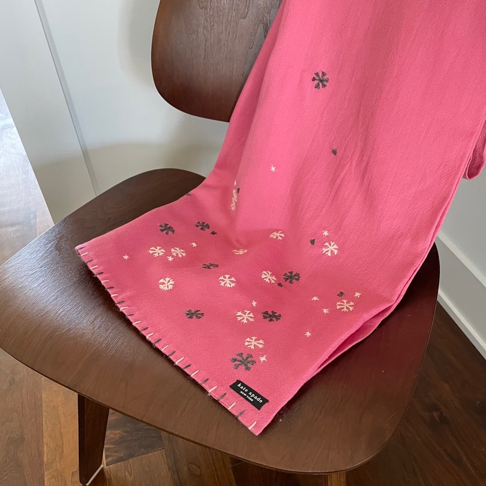 Vintage kate spade oversized wool wrap/scarf
